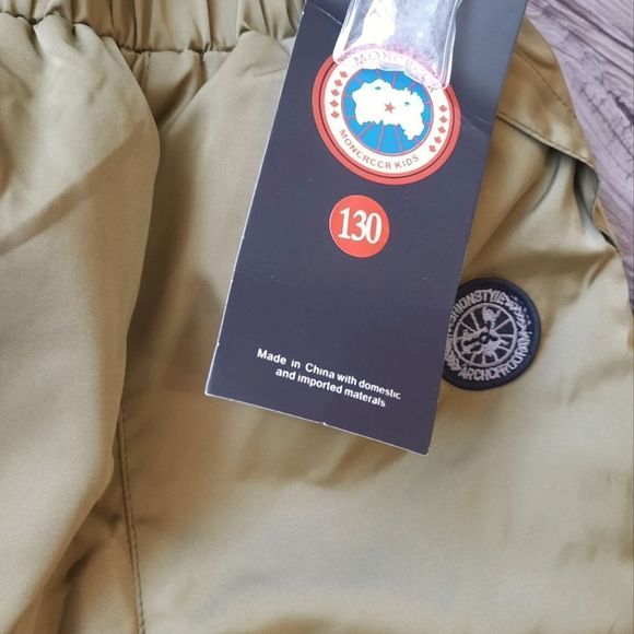 NEW Down Snow Pants, winter, ski pants, green child size, see description - Picture 2 of 9